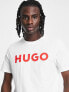 Фото #2 товара Футболка HUGO Red Dulivio White