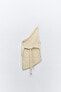 Фото #6 товара Топ асимметричного кроя из рельефной ткани с открытой спиной ZARA