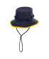 ფოტო #2 პროდუქტის Men's Navy Michigan Wolverines 2024/25 On-Field Apex Performance Boonie Bucket Hat