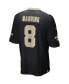 Фото #3 товара Men's Archie Manning Black New Orleans Saints Game Retired Player Jersey