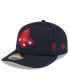 Фото #1 товара Men's Navy Boston Red Sox 2024 Clubhouse Low Profile 59FIFTY Fitted Hat