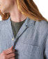 Фото #4 товара Рубашка мужская с коротким рукавом Lucky Brand полосатая из льна