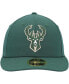 Men's Hunter Green Milwaukee Bucks Team Low Profile 59FIFTY Fitted Hat