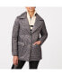 ფოტო #1 პროდუქტის Women's Recycled Houndsooth Printed Padded Blazer