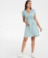 Фото #1 товара Women's Sage Dot Maternity Nursing Wrap Dress
