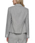 ფოტო #2 პროდუქტის Women's Pinstripe Double-Breasted Blazer