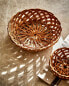 Фото #2 товара Round rattan basket