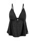 Фото #2 товара Plus Size Bailee Swimwear Tankini Top