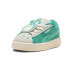 Фото #2 товара Puma Suede Xl Winston X Squish Lace Up Toddler Boys Green, Grey Sneakers Casual