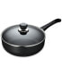 Фото #5 товара Classic 4 qt, 3.7 L, 10.25", 26cm Nonstick Deep Saute Pan with Lid, Black