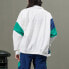 Куртка Li-Ning Полосатый Спортивный Пиджак с Широким Воротником и Свободным Покроем AJDQ034-2
