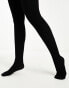 My Accessories London cable knit tights in black