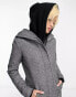 Only lightweight hooded jacket in grey