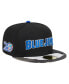 Фото #1 товара Men's Black Toronto Blue Jays Metallic Camo 59FIFTY Fitted Hat