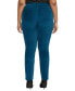 ფოტო #2 პროდუქტის Plus Size Ruby Mid Rise Straight Leg Pants