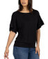 ფოტო #6 პროდუქტის Loose Fit Dolman with Wide Sleeves Top