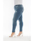 ფოტო #1 პროდუქტის Plus Size Denim High Rise Skinny Jeans