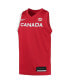 Фото #3 товара Big Boys Red Canada Basketball 2020 Summer Olympics Replica Team Jersey