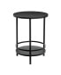 Фото #2 товара 2-Tier Round Side Table