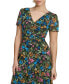 Фото #4 товара Women's Floral-Print A-Line Dress