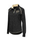 ფოტო #1 პროდუქტის Women's Heather Black Purdue Boilermakers Bikram 1/4 Zip Long Sleeve Jacket