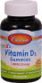 Фото #1 товара carlson Kid's Vitamin D3 Gummies Natural Fruit  Детский витамин Д3 25 мкг (1000 МЕ) с натуральным фруктовым вкусом 60 жевательных мармеладок
