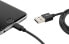 Ansmann 1700-0078 - 1.2 m - USB A - Lightning - Male - Male - Black
