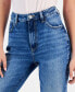 Фото #4 товара Women's Straight High Rise Mom Jeans