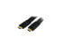 Фото #2 товара StarTech.com HDMIMM6FL 6 ft. Black Flat High Speed HDMI Cable with Ethernet Male