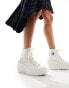 Фото #2 товара Converse Chuck 70 De Luxe Wedge trainer in white