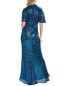 Фото #2 товара Badgley Mischka Dolman Gown Women's