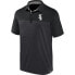 Fanatics Fundamentals Poly Heathered Mesh and Solid short sleeve polo