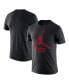 Фото #1 товара Nike Men's Black Miami Heat Essential Jumpman T-Shirt