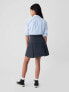 Kids Uniform Pleated Khaki Skort