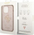 Фото #8 товара Guess Guess GUHCP15L4GMGPI iPhone 15 Pro 6.1" różowy/pink hardcase 4G Big Metal Logo