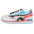 Фото #5 товара Puma Future Rider Airbrush Toddler Boys White Sneakers Casual Shoes 382760-01