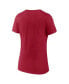 ფოტო #4 პროდუქტის Women's Cardinal Stanford Cardinal Basic Arch V-Neck T-shirt