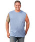 ფოტო #1 პროდუქტის Big & Tall by KingSize Heavyweight Pocket Muscle Tee