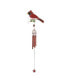 Фото #1 товара 26" Long Northern Cardinal Wind Chime with Gem Home Decor Perfect Gift for House Warming, Holidays and Birthdays