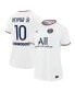 ფოტო #2 პროდუქტის Women's Neymar Jr. White Paris Saint-Germain 2021/22 Fourth Replica Jersey