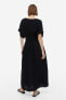 Фото #4 товара Платье H&M со смесью шелка и завязкой в талии