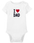 Фото #4 товара Baby I Love Dad Bodysuit 18M