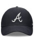 Men's Navy Atlanta Braves Evergreen Club Performance Adjustable Hat