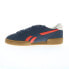 Фото #5 товара Reebok Club C Grounds UK Mens Blue Suede Lace Up Lifestyle Sneakers Shoes