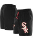 ფოტო #2 პროდუქტის Men's Black Chicago White Sox Color Pack Knit Shorts