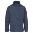 TRESPASS Faratino full zip fleece Smokey Blue Stripe, L - фото #2