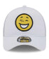 ფოტო #4 პროდუქტის Men's White Denver Broncos Happy A-Frame Trucker 9FORTY Snapback Hat