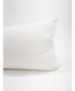 Фото #3 товара Body Pillow 20x54 Down Alternative White Cotton Waffle Weave