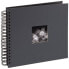 Фото #1 товара Hama "Fine Art" Spiral Album, grey, 26x24/50, Gray, 10 x 15, 13 x 18, 260 mm, 240 mm