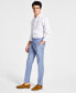 Фото #1 товара Брюки для костюма Calvin Klein Slim-Fit Wool-Blend Stretch для мужчин